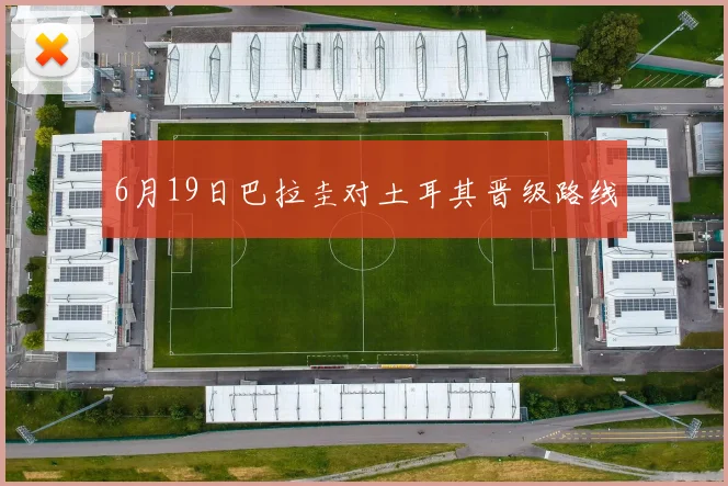 6月19日巴拉圭对土耳其晋级路线